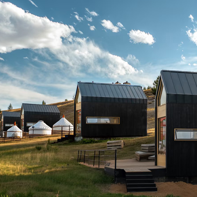 Prefabrikkert Tre Feriehus