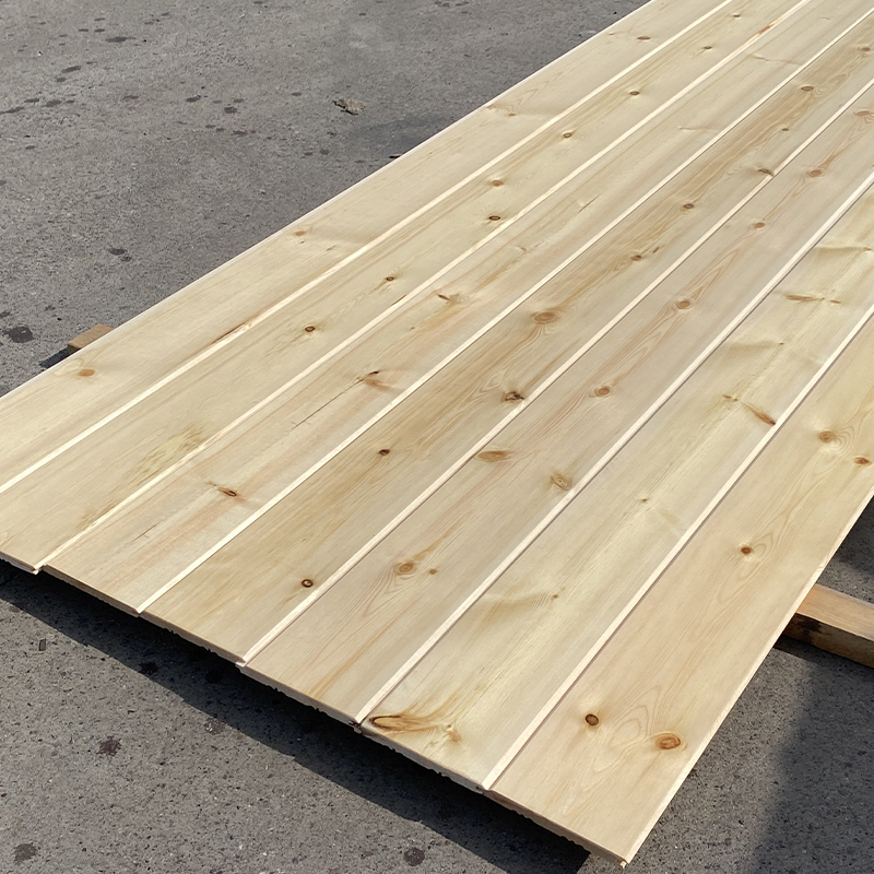 Pine Tongue and Groove veggpanel
