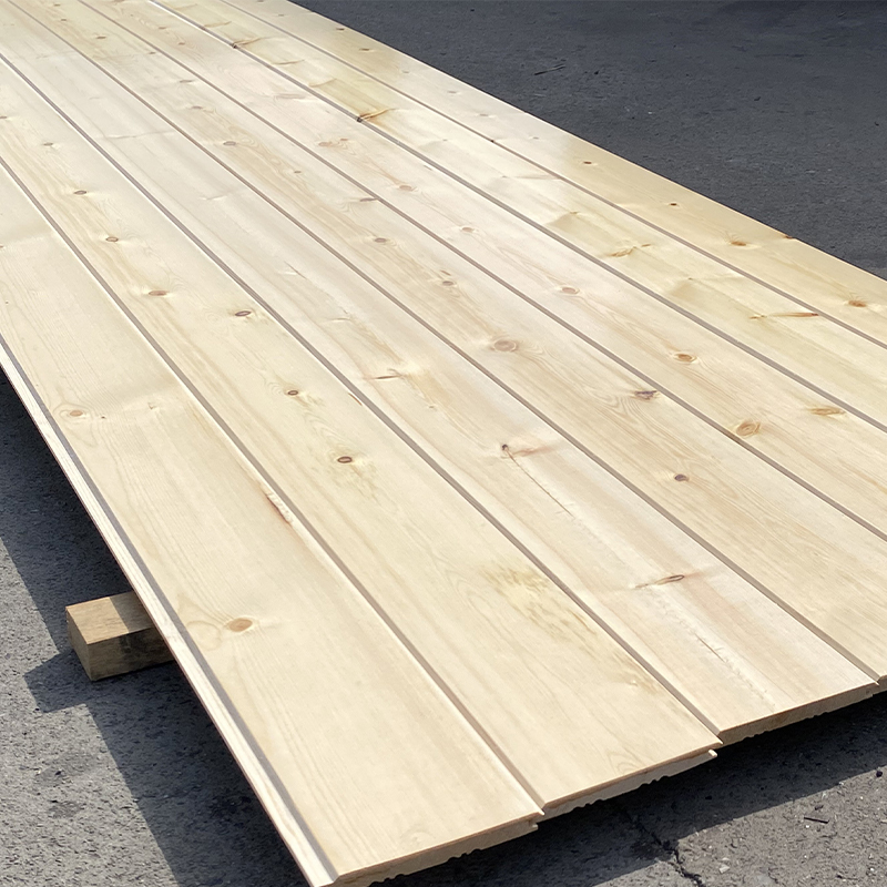 Pine Tongue and Groove veggpanel